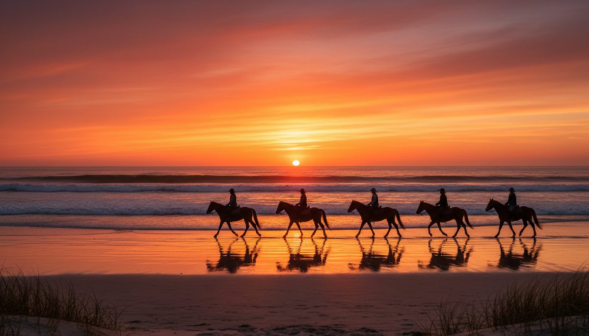 Sunset Wild Horse Tours